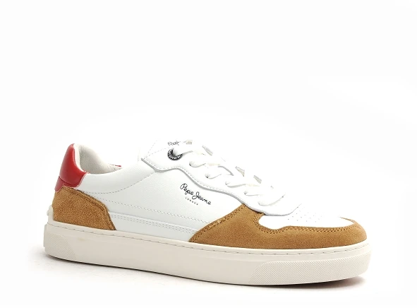 Pepe Jeans Basses Homme Camden Street M Pms00008 Blanc 2 Pepe Jeans Basses Homme Camden Street M Pms00008 Blanc – Image 2