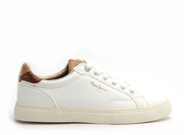 Pepe Jeans Basses Femme Kenton Street W Pls31561 Blanc 1 Pepe Jeans Basses Femme Kenton Street W Pls31561 Blanc