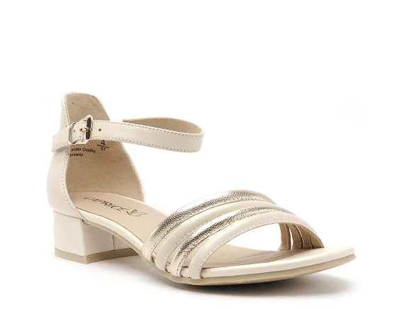 Caprice Nu Pieds Talons Femme 28200 Beige 2 Caprice Nu Pieds Talons Femme 28200 Beige – Image 2