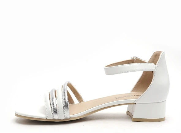 Caprice Nu Pieds Talons Femme 28200 Blanc 3 Caprice Nu Pieds Talons Femme 28200 Blanc – Image 3