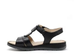 Caprice Nu Pieds Plats Femme 28154 Noir -REN Chaussures Magasin 2965902 3