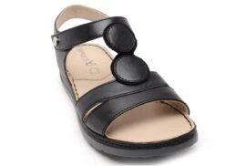 Caprice Nu Pieds Plats Femme 28154 Noir -REN Chaussures Magasin 2965902 6