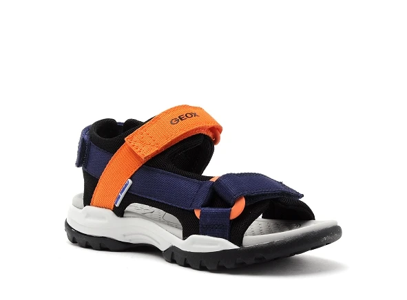 Geox Nu Pieds Enfant J450re Bleu 2 Geox Nu Pieds Enfant J450re Bleu – Image 2