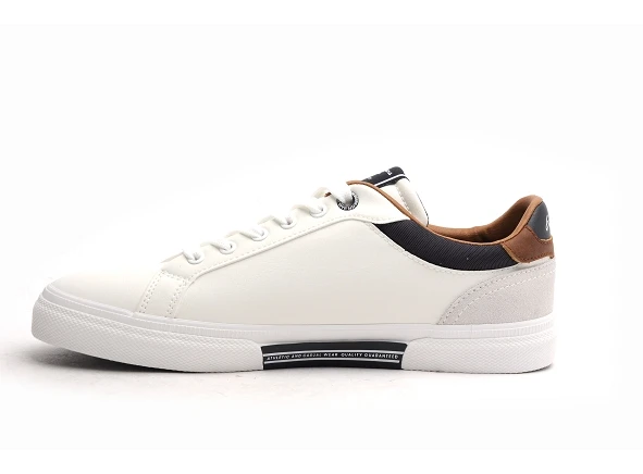Pepe Jeans Basses Homme Kenton Courtm Pms30839 Blanc 3 Pepe Jeans Basses Homme Kenton Courtm Pms30839 Blanc – Image 3