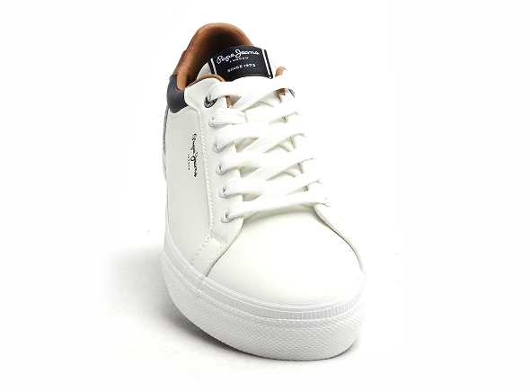 Pepe Jeans Basses Homme Kenton Courtm Pms30839 Blanc 4 Pepe Jeans Basses Homme Kenton Courtm Pms30839 Blanc – Image 4