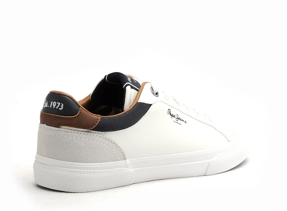 Pepe Jeans Basses Homme Kenton Courtm Pms30839 Blanc 5 Pepe Jeans Basses Homme Kenton Courtm Pms30839 Blanc – Image 5