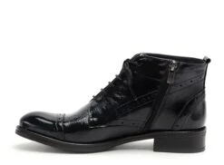 Dorking Boots Bottine Plates Femme D7323 Noir -REN Chaussures Magasin 2973301 3