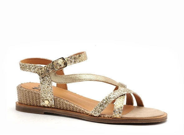 Mamzelle Nu Pieds Talons Femme Or 2 Mamzelle Nu Pieds Talons Femme Or – Image 2