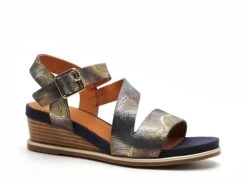 Mamzelle Nu Pieds Talons Femme Noala Bleu -REN Chaussures Magasin 2975802 2