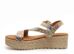 Eva Frutos Nu Pieds Talons Femme 742 Multicolore -REN Chaussures Magasin 2976401 3