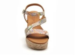 Eva Frutos Nu Pieds Talons Femme 742 Multicolore -REN Chaussures Magasin 2976401 4