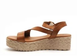 Eva Frutos Nu Pieds Talons Femme 742 Marron -REN Chaussures Magasin 2976402 3