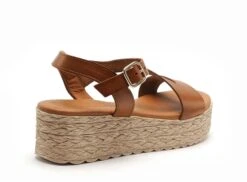 Eva Frutos Nu Pieds Talons Femme 742 Marron -REN Chaussures Magasin 2976402 5