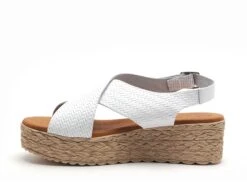 Eva Frutos Nu Pieds Talons Femme 714 Blanc -REN Chaussures Magasin 2976503 3