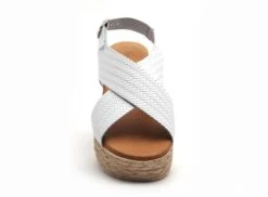 Eva Frutos Nu Pieds Talons Femme 714 Blanc -REN Chaussures Magasin 2976503 4