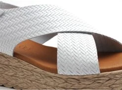 Eva Frutos Nu Pieds Talons Femme 714 Blanc -REN Chaussures Magasin 2976503 6