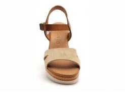 Eva Frutos Nu Pieds Talons Femme 547 Beige -REN Chaussures Magasin 2976601 4