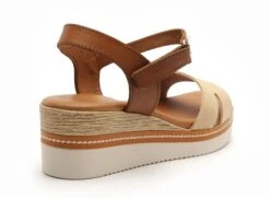 Eva Frutos Nu Pieds Talons Femme 547 Beige -REN Chaussures Magasin 2976601 5