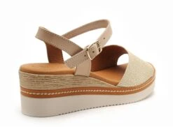 Eva Frutos Nu Pieds Talons Femme 569 Beige -REN Chaussures Magasin 2976803 5