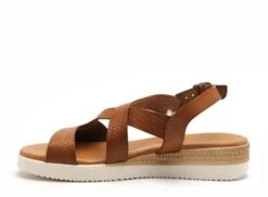 Eva Frutos Nu Pieds Talons Femme 4258 Marron -REN Chaussures Magasin 2976901 3