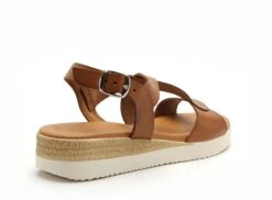 Eva Frutos Nu Pieds Talons Femme 4258 Marron -REN Chaussures Magasin 2976901 5