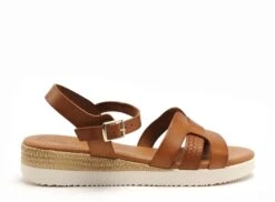 Eva Frutos Nu Pieds Talons Femme 4222 Marron