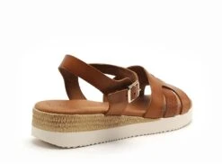 Eva Frutos Nu Pieds Talons Femme 4222 Marron -REN Chaussures Magasin 2977002 5