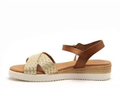 Eva Frutos Nu Pieds Talons Femme 4278 Or -REN Chaussures Magasin 2977101 3