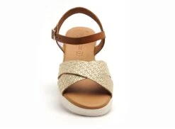 Eva Frutos Nu Pieds Talons Femme 4278 Or -REN Chaussures Magasin 2977101 4