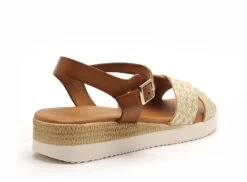 Eva Frutos Nu Pieds Talons Femme 4278 Or -REN Chaussures Magasin 2977101 5