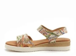 Eva Frutos Nu Pieds Plats Femme 4265 Multicolore -REN Chaussures Magasin 2977201 3