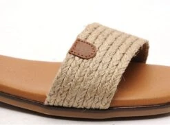 Eva Frutos Nu Pieds Plats Femme 3052 Beige -REN Chaussures Magasin 2977501 6