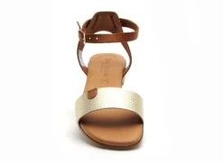 Eva Frutos Nu Pieds Plats Femme 3052 Or -REN Chaussures Magasin 2977502 4