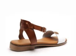 Eva Frutos Nu Pieds Plats Femme 3052 Blanc -REN Chaussures Magasin 2977503 5