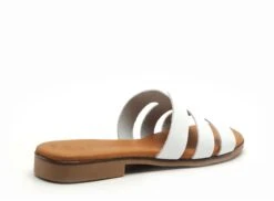 Eva Frutos Mules Et Sabots Plats Femme 3076 Blanc -REN Chaussures Magasin 2977703 5