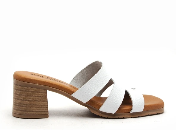 Eva Frutos Mules Et Sabots Talons Femme 3423 Blanc 1 Eva Frutos Mules Et Sabots Talons Femme 3423 Blanc