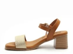 Eva Frutos Nu Pieds Talons Femme 3490 Beige -REN Chaussures Magasin 2978101 3