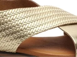 Eva Frutos Nu Pieds Plats Femme 3010 Or -REN Chaussures Magasin 2978601 6