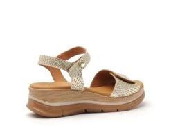 Paula Urban Nu Pieds Talons Femme 24634 Or -REN Chaussures Magasin 2978901 5