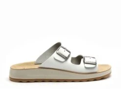 Flyflot Mules Et Sabots Plats Femme Frein 29698 Blanc