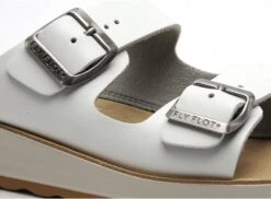 Flyflot Mules Et Sabots Plats Femme Frein 29698 Blanc -REN Chaussures Magasin 2979701 6