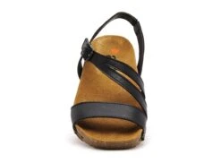 *art Art Nu Pieds Plats Femme 1045 I Breate Noir -REN Chaussures Magasin 2980901 4