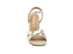 Tamaris Nu Pieds Talons Femme 28320 42 Or -REN Chaussures Magasin 2988801 4