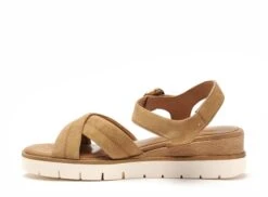 Tamaris Nu Pieds Talons Femme 28202 42 Velours Marron -REN Chaussures Magasin 2989001 3