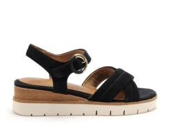 Tamaris Nu Pieds Talons Femme 28202 42 Velours Bleu