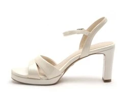 Tamaris Nu Pieds Talons Femme 28337 42 Beige -REN Chaussures Magasin 2992801 3