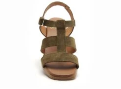 Studio Scarpe Nu Pieds Talons Femme Sn116551 Vel Kaki -REN Chaussures Magasin 2996101 4