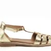 Studio Scarpe Nu Pieds Plats Femme Sn34562 Or