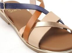 Studio Scarpe Nu Pieds Plats Femme Sn34539 639 Rose -REN Chaussures Magasin 2996602 6