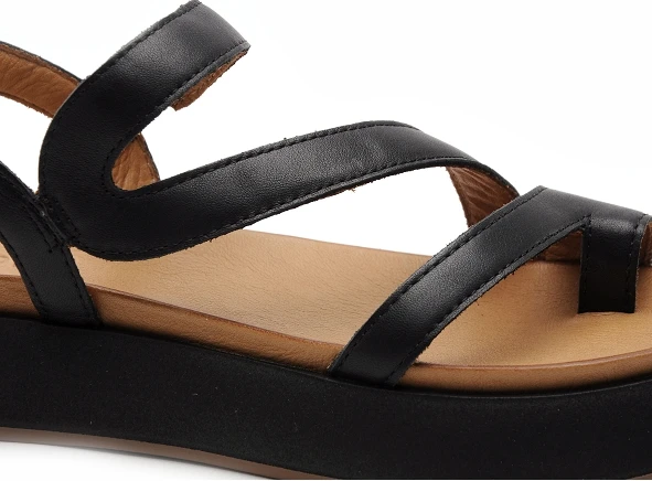 Inuovo Nu Pieds Plats Femme A96003 Noir 6 Inuovo Nu Pieds Plats Femme A96003 Noir – Image 6